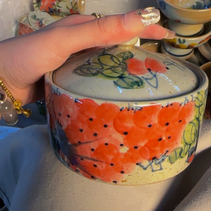 瓷片景德镇陶瓷手工手绘