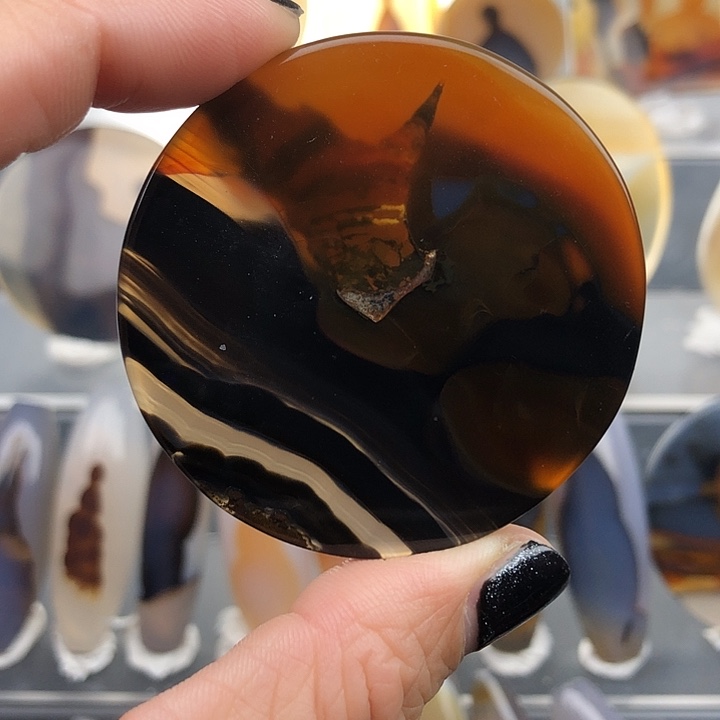 查罗石未镶嵌珠宝半成品160