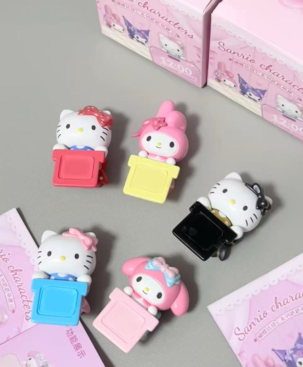 【拆盒】三丽鸥蝴蝶结甜心系列趴趴萌趣豆盲盒