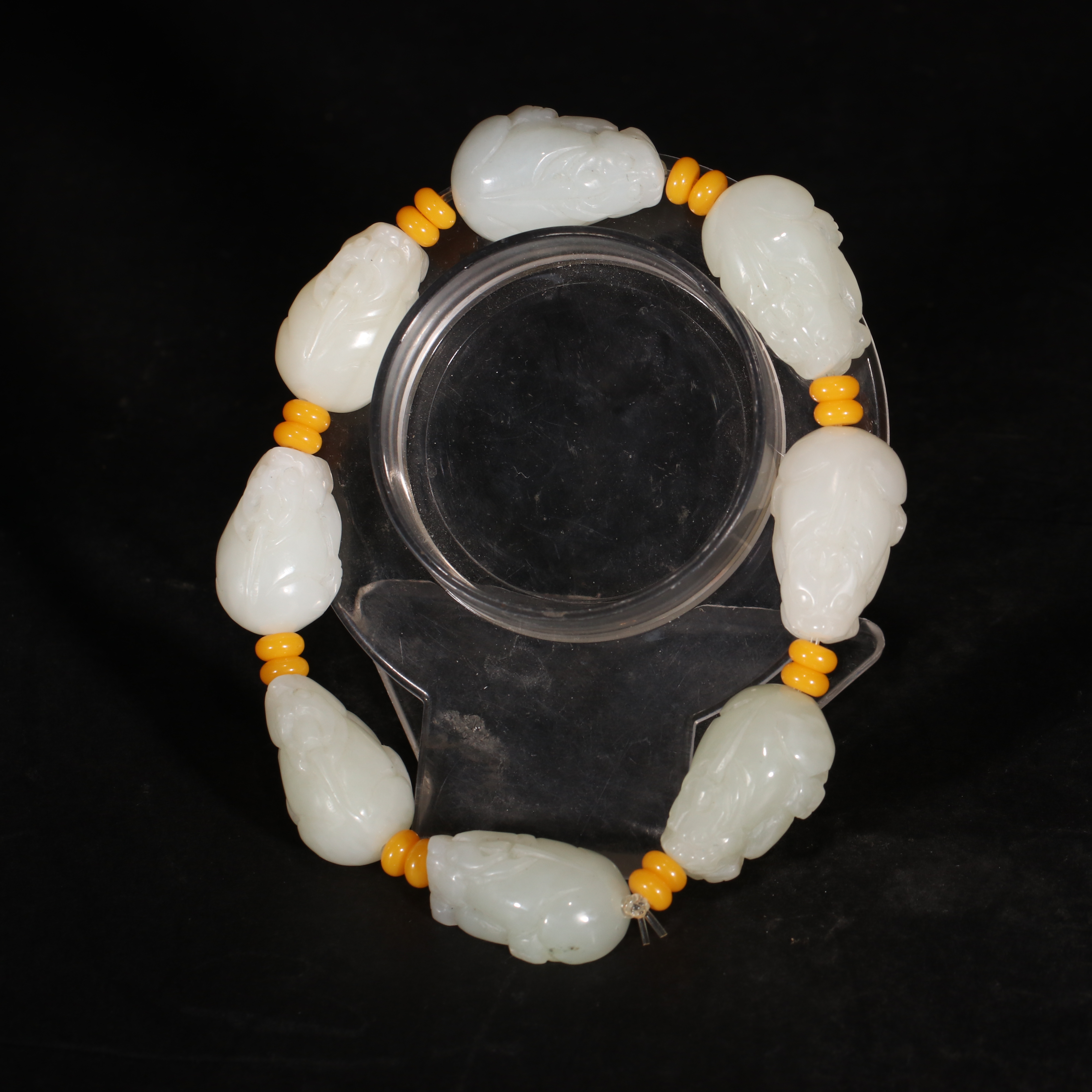 27 创汇期和田玉貔貅挂件