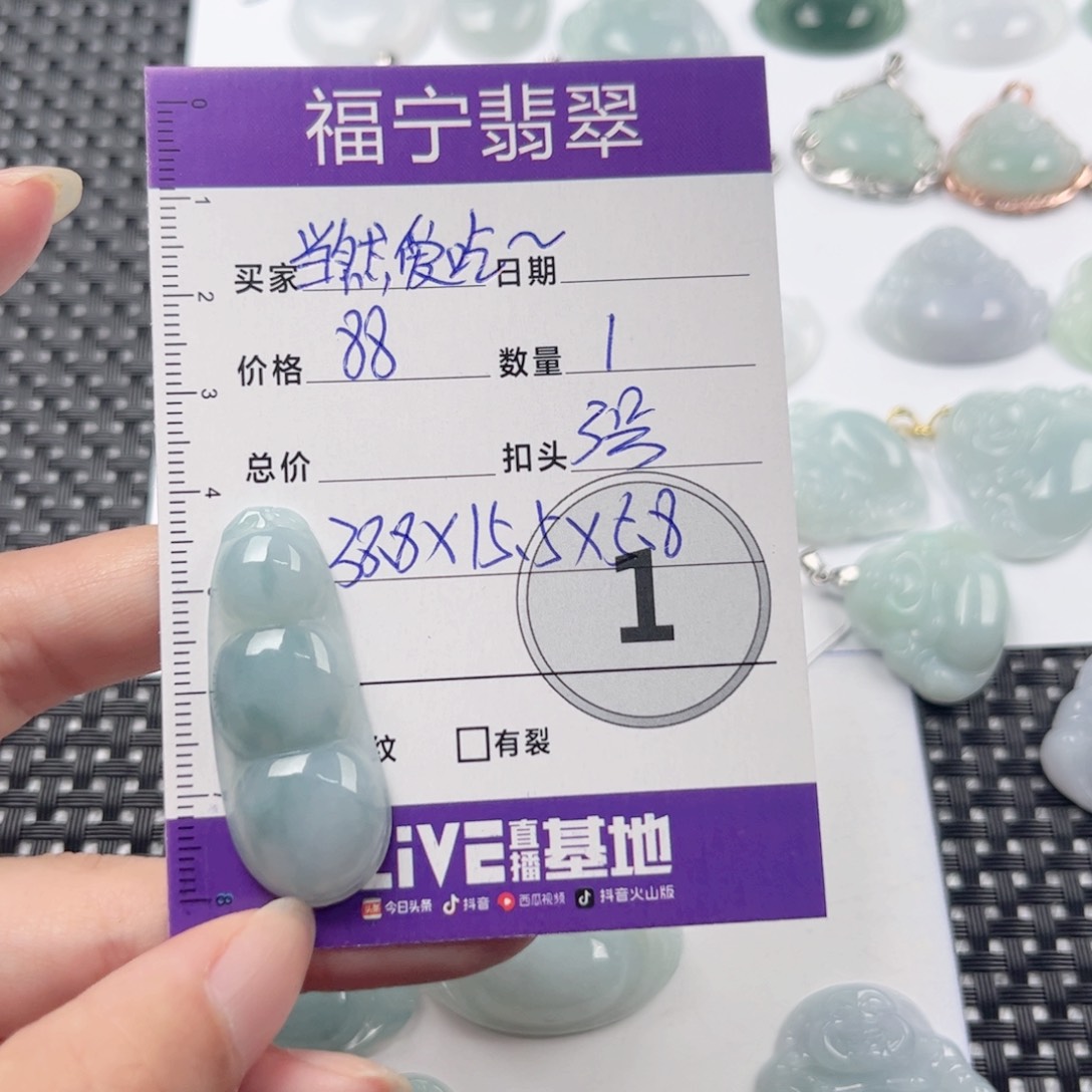 翡翠颈饰未镶嵌当****～吊坠