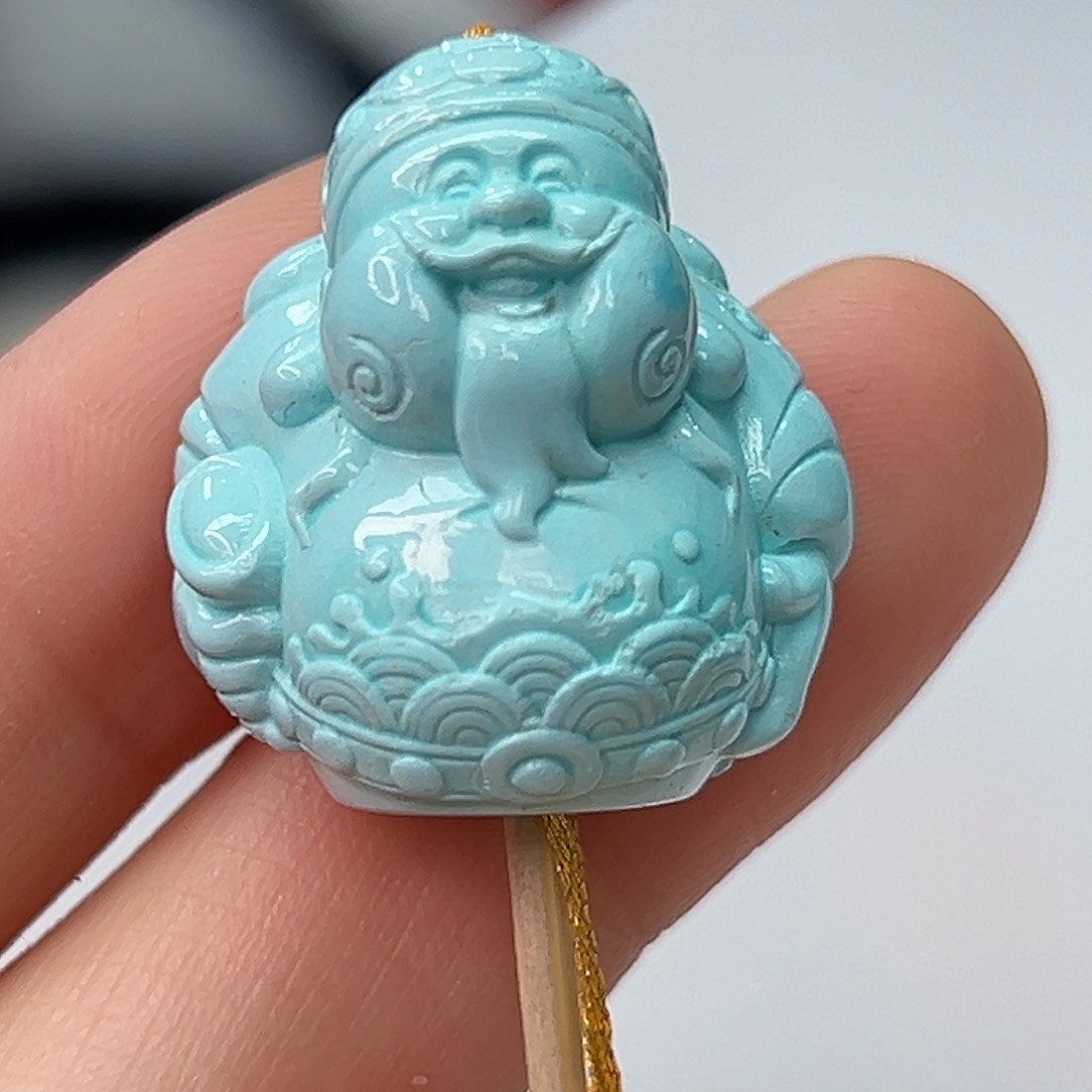 绿松石珠宝奇石未镶嵌