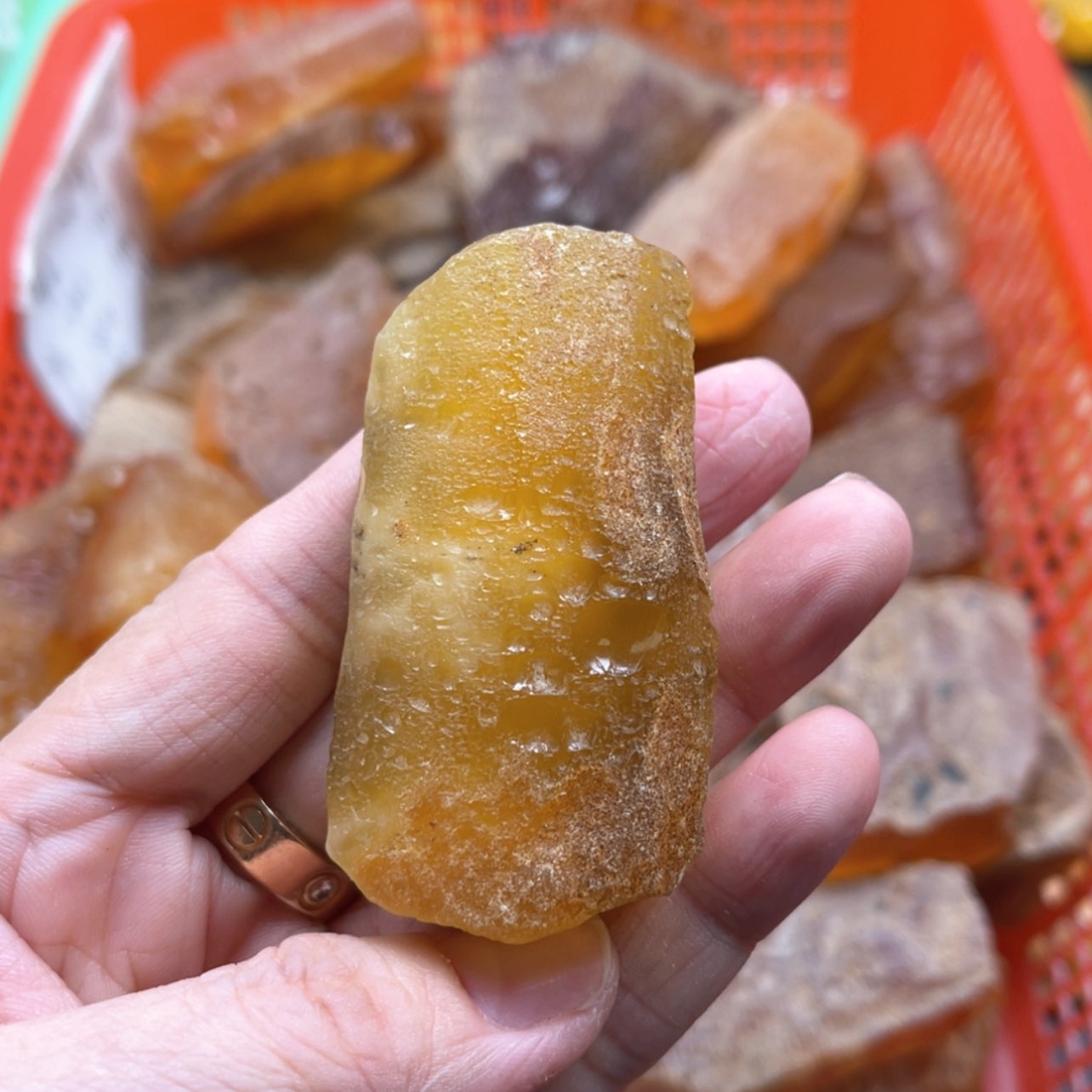 【闪购商品】未镶嵌定制琥珀别****糖天然琥珀蜜蜡原石定制y