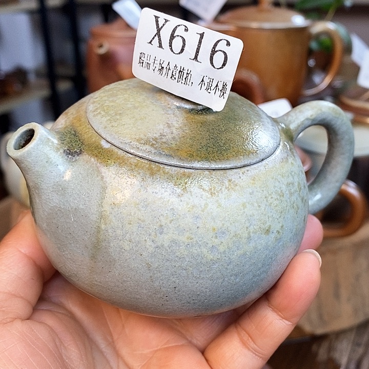 纯柴烧纯手工微瑕壶窑宝壶