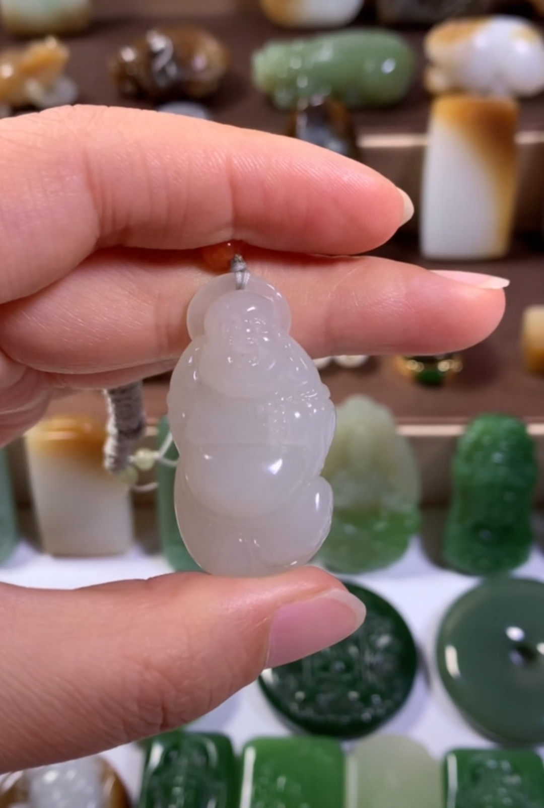 和田玉挂件未镶嵌