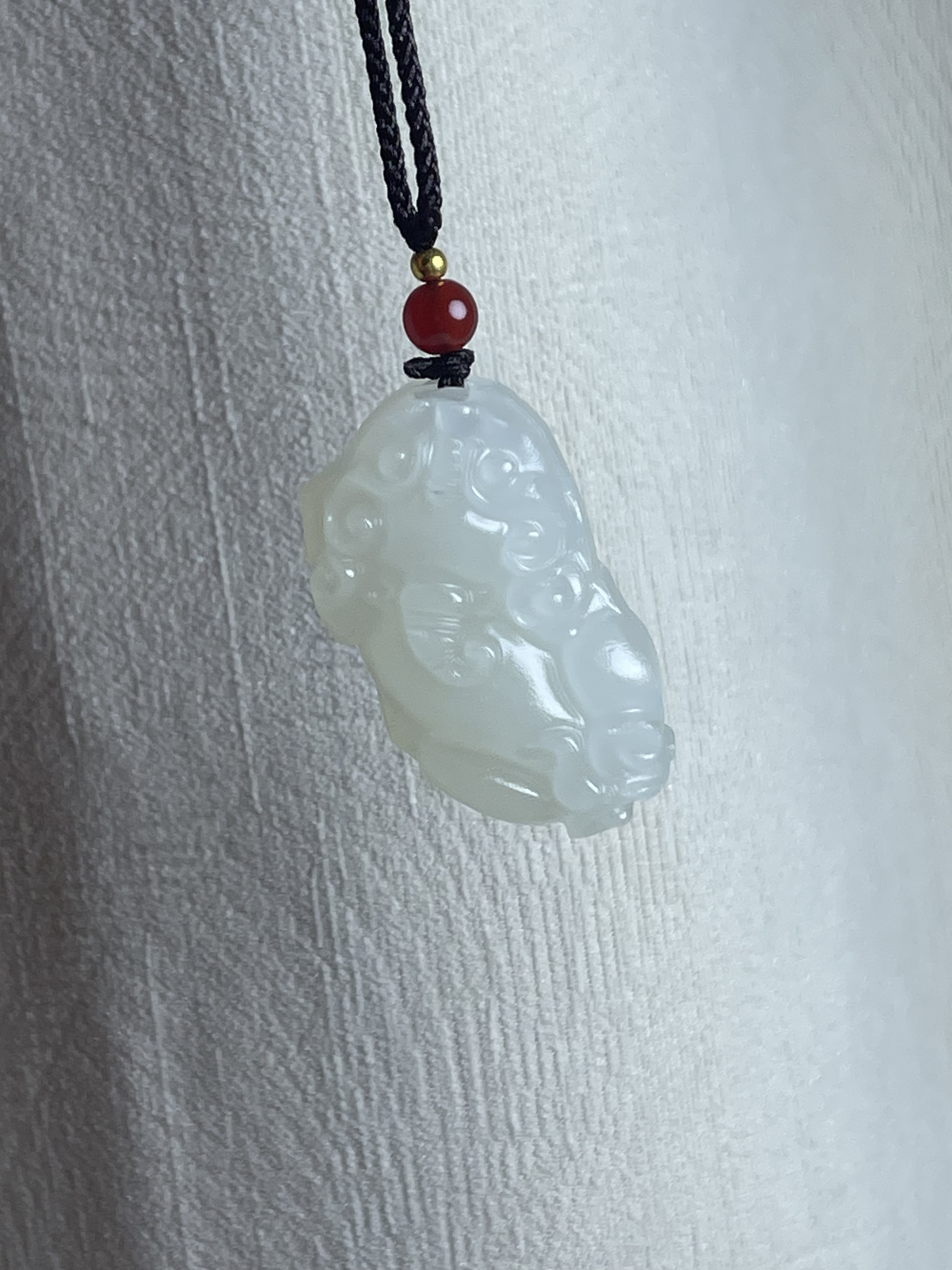 貔貅玉佩方解石玉孤品