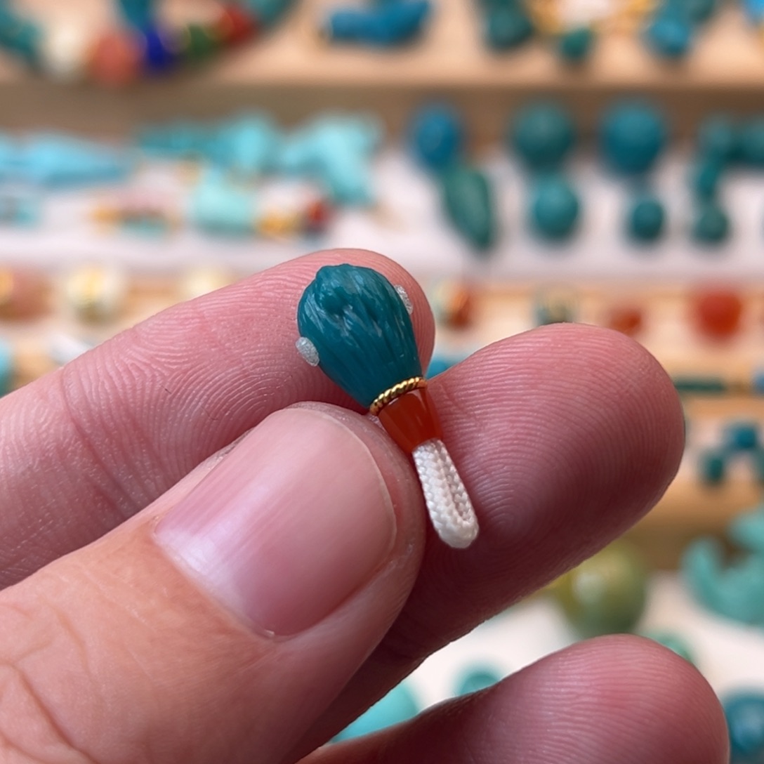 绿松石三通未镶嵌