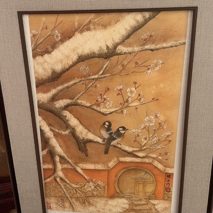 国画我是一只小小鸟地域鬼的人