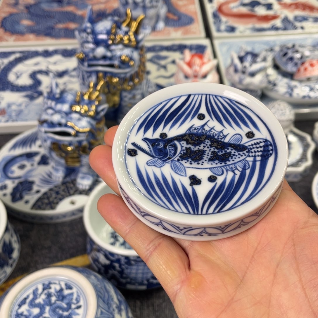 景德镇陶瓷手工手绘