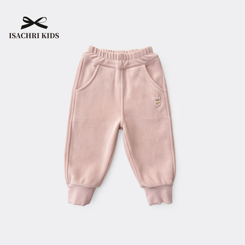 【6.18反季清】暖暖裤2.0女儿童休闲裤秋冬女宝加绒加厚裤 IS250