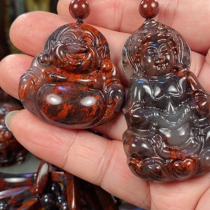 石英质玉观音未镶嵌祥*