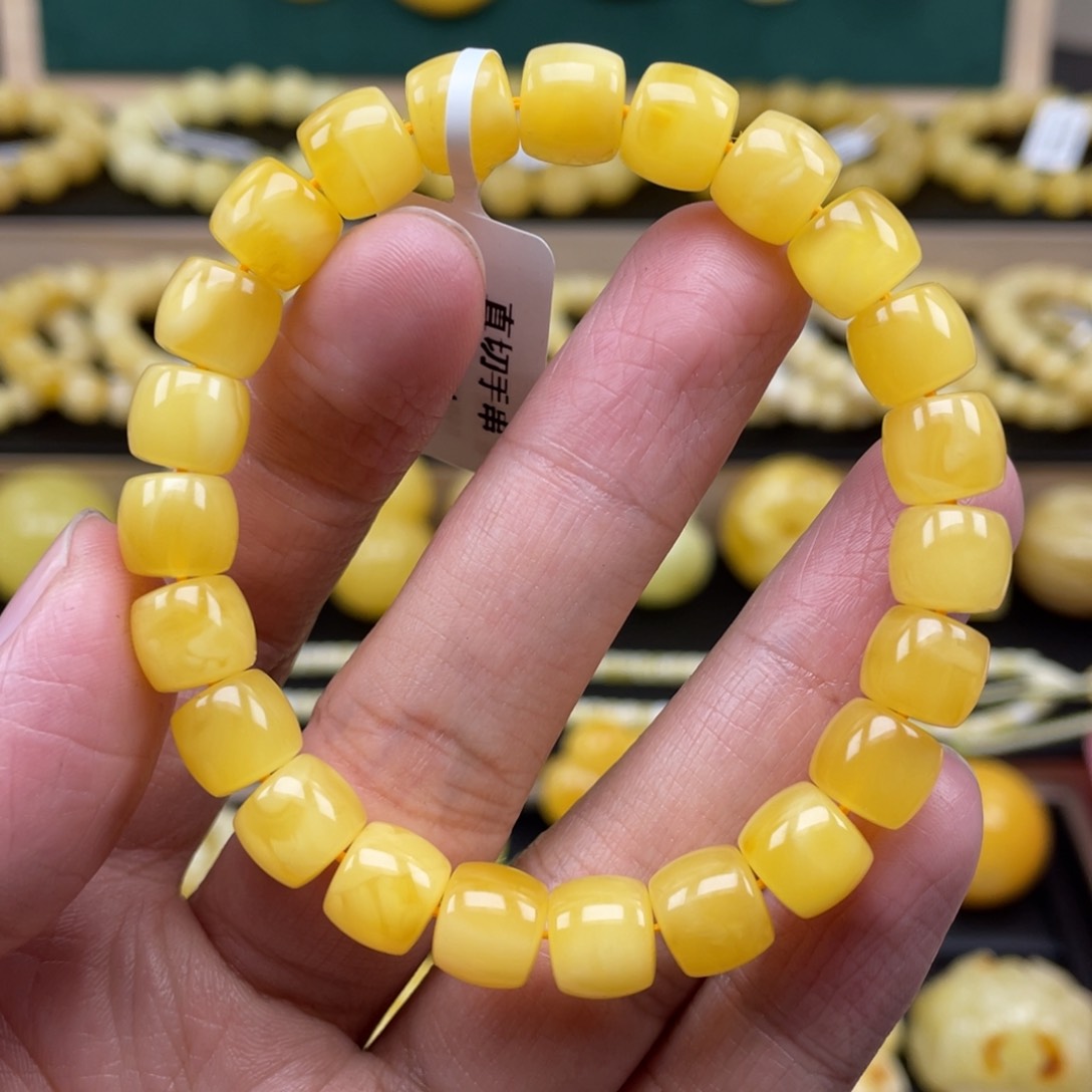 琥珀裸石未镶嵌琥珀蜜蜡