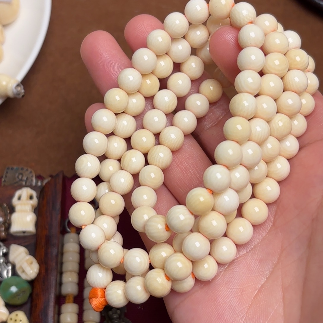 玻璃颈饰藏传小配饰