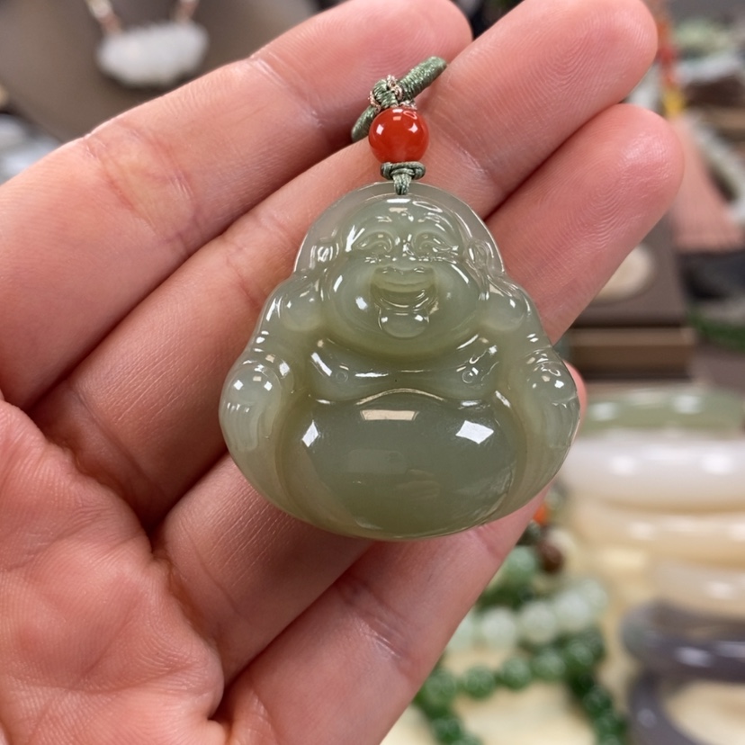 【闪购商品】和田玉颈饰未镶嵌看****