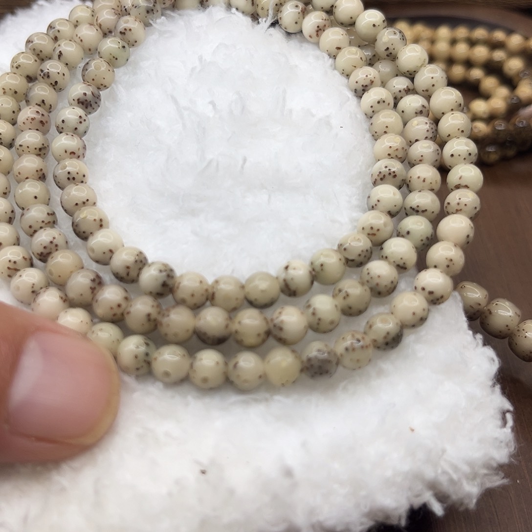 星月菩提手串鸡**我6冰糖长串