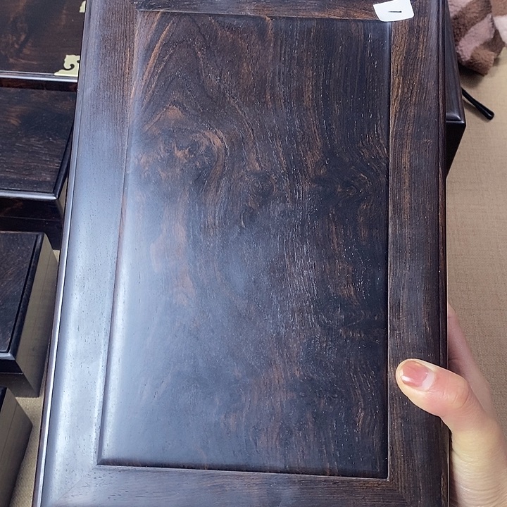 木黑*紫光檀机关盒