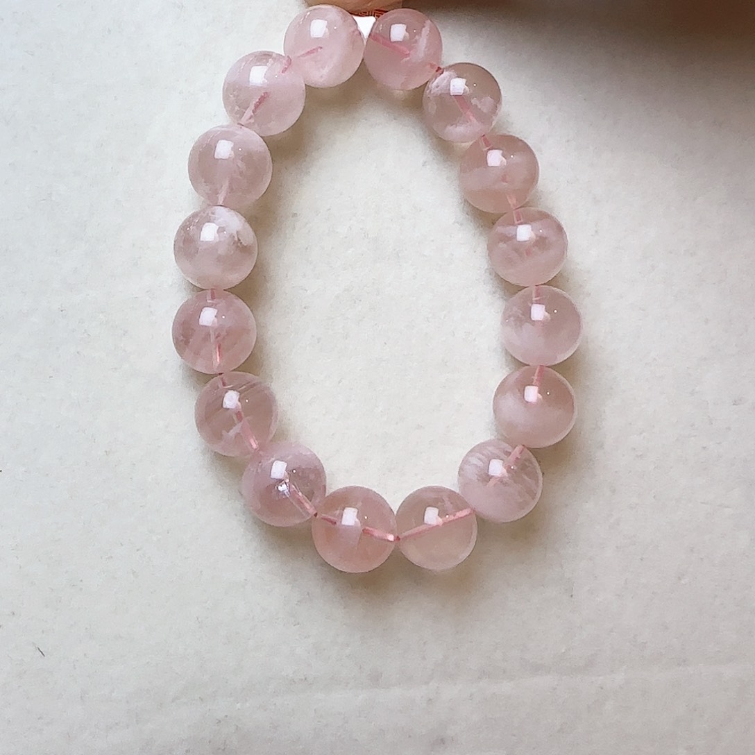 水晶手链未镶嵌如*大气上档次