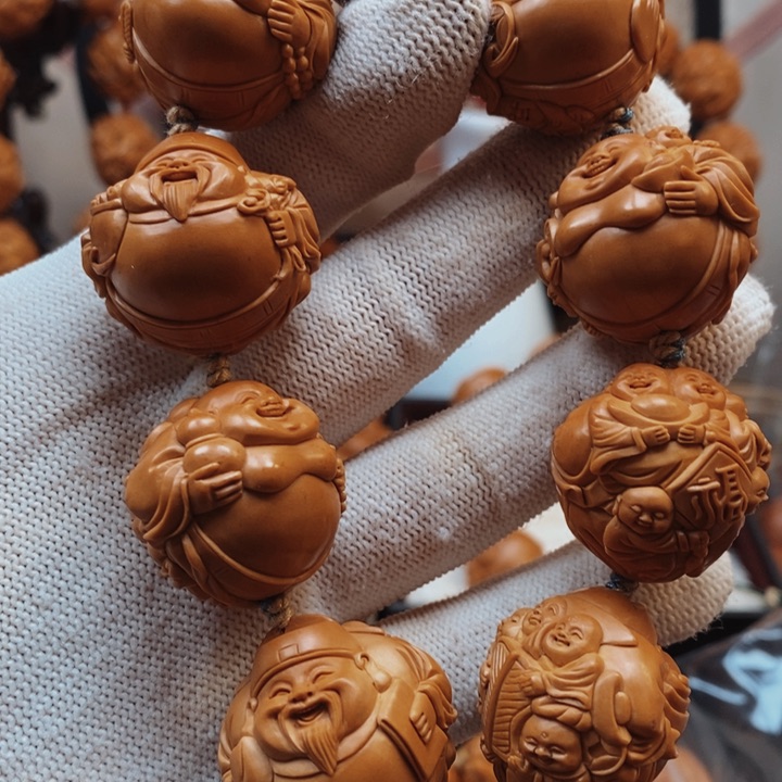 橄榄核手串/手链童子财迷2.7