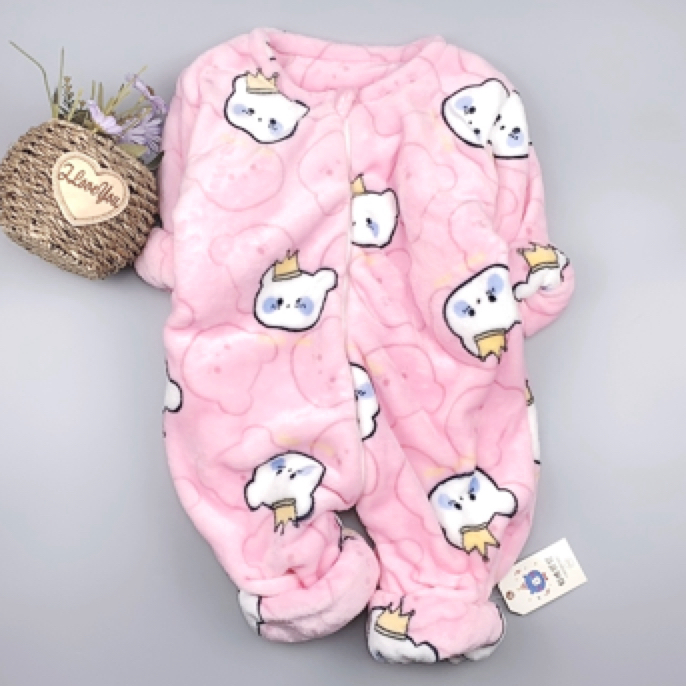 宝宝双层睡袋法兰绒细绒分腿睡袋连体衣