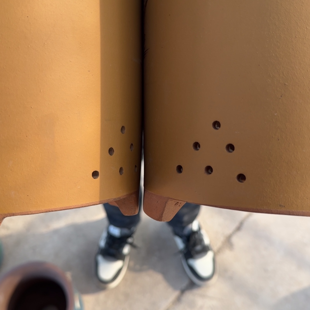 紫砂花盆口径14.18口径