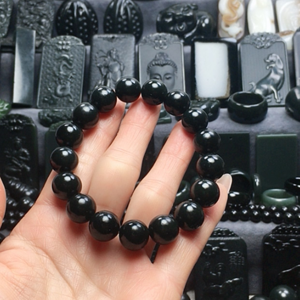 【闪购商品】和田玉手串未镶嵌