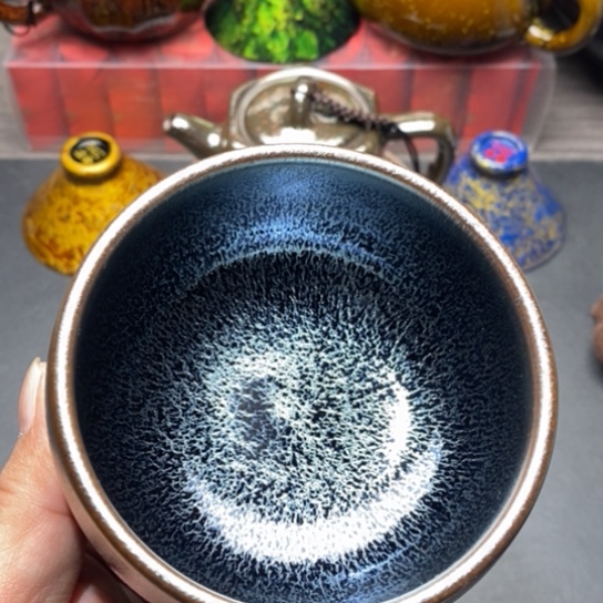 茶盏建盏主人杯茶壶盖碗品茗杯