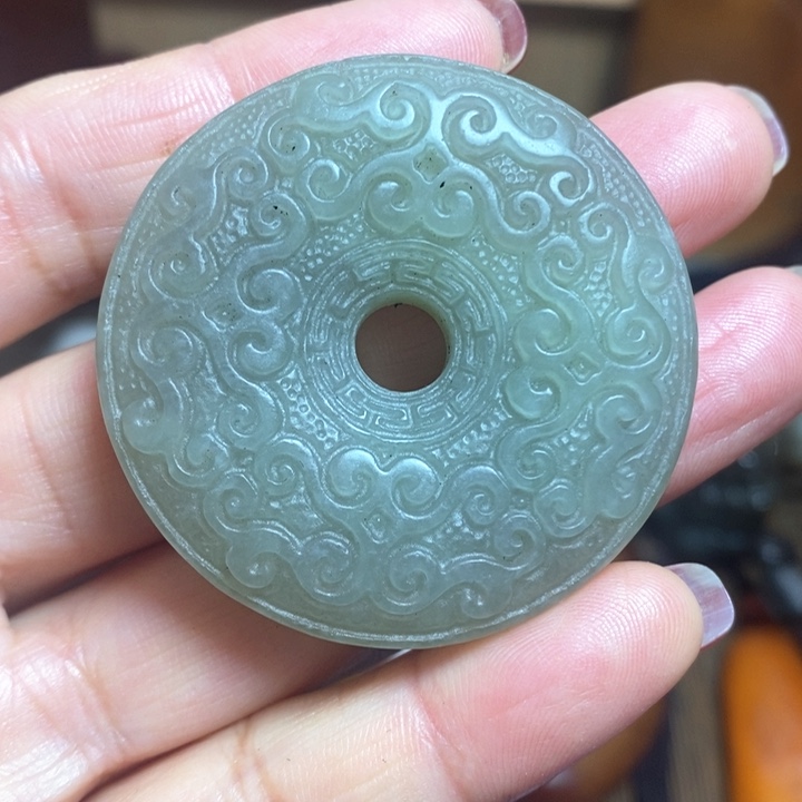 和田玉（糖玉）挂件未镶嵌