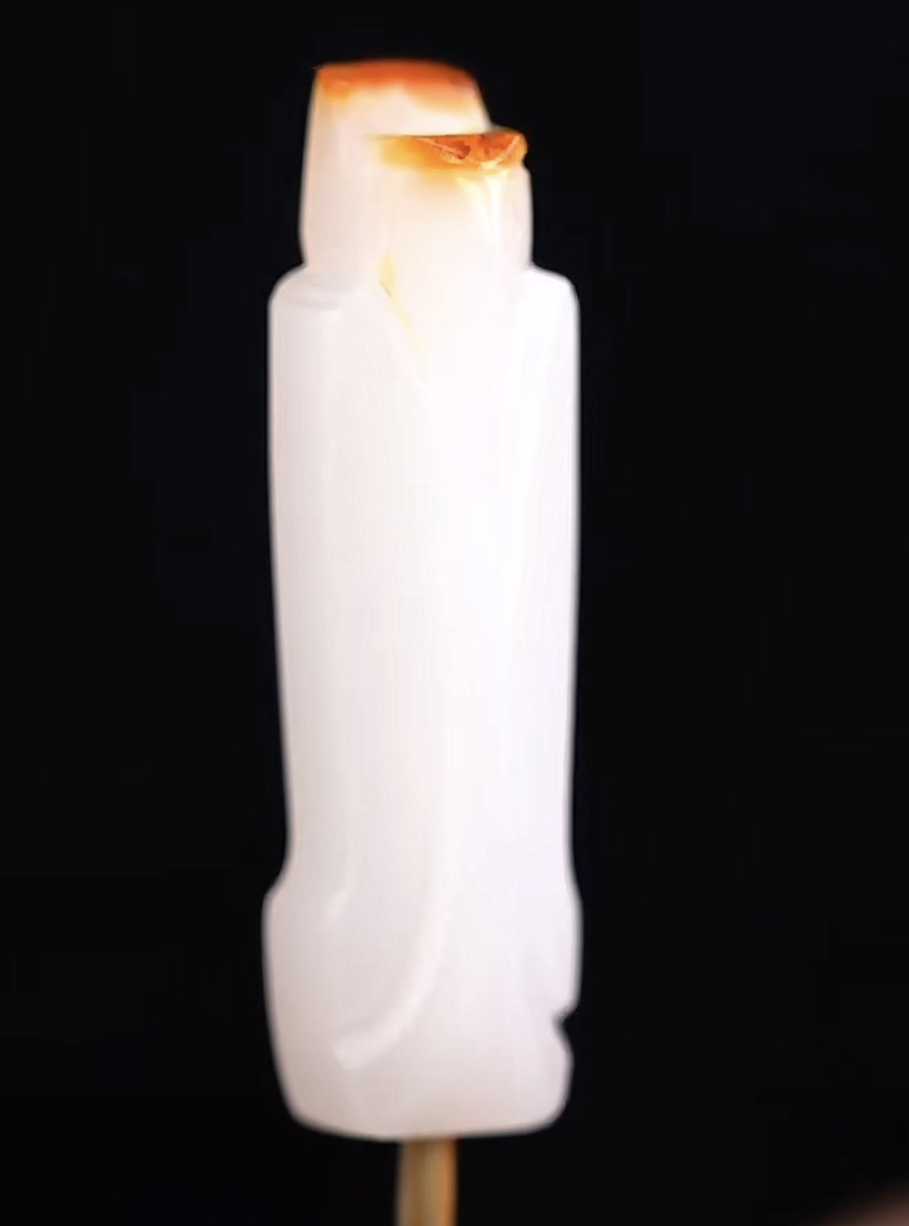 和田玉翁仲挂件鸿运当头