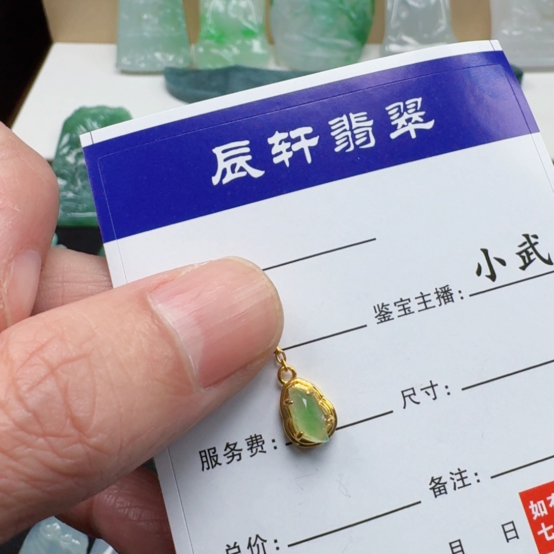 㞮***孞翡翠未镶嵌颈饰      4