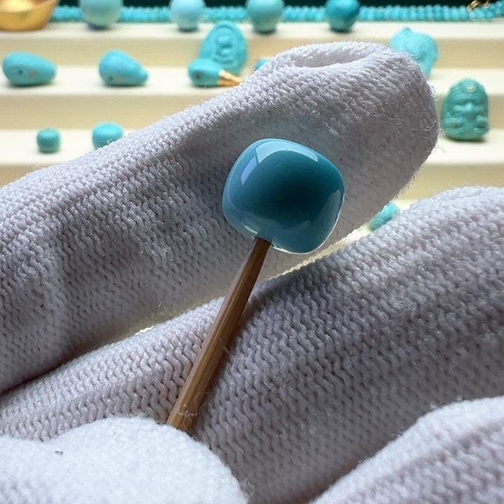 绿松石珠宝奇石未镶嵌10.5