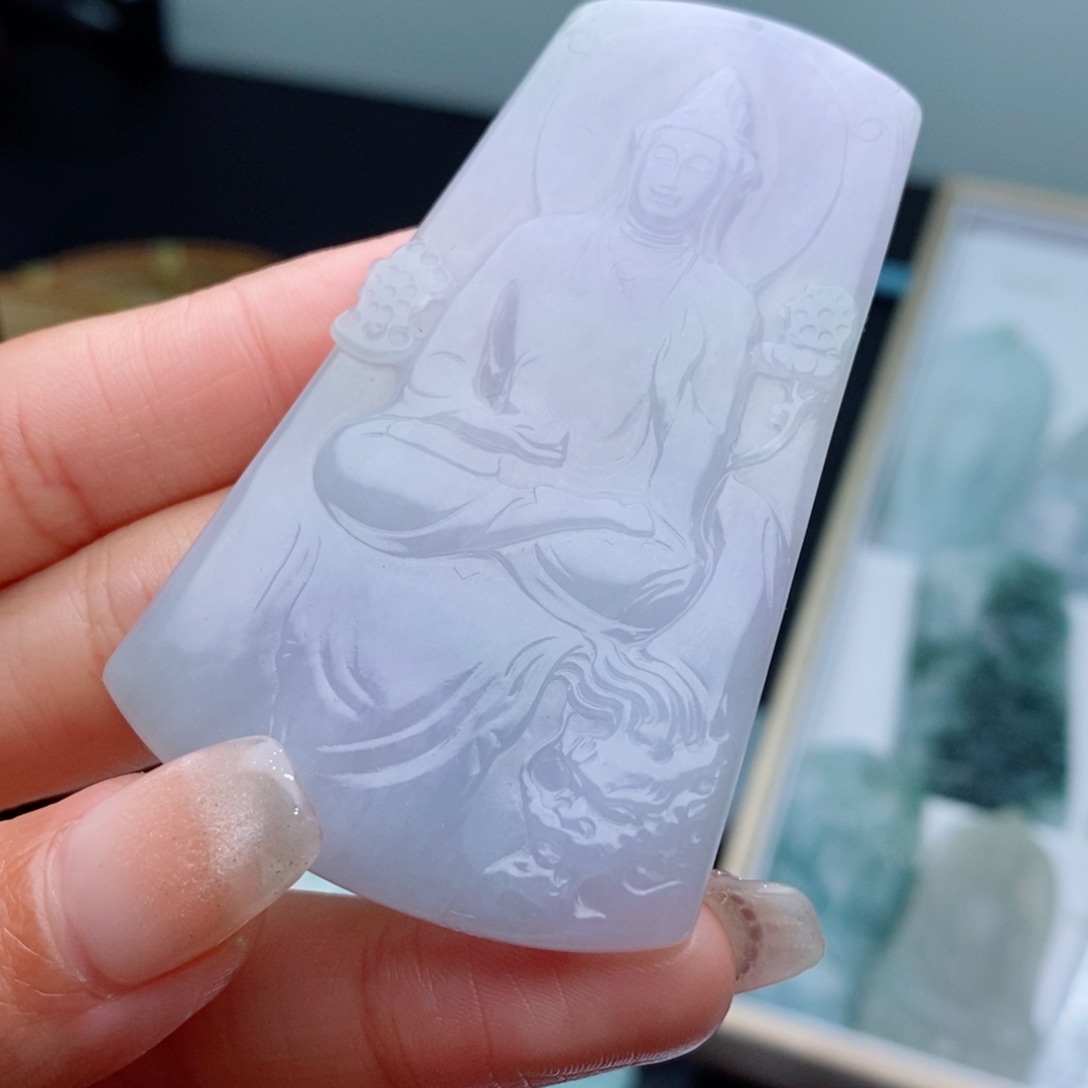 定制翡翠未镶嵌定制吊坠