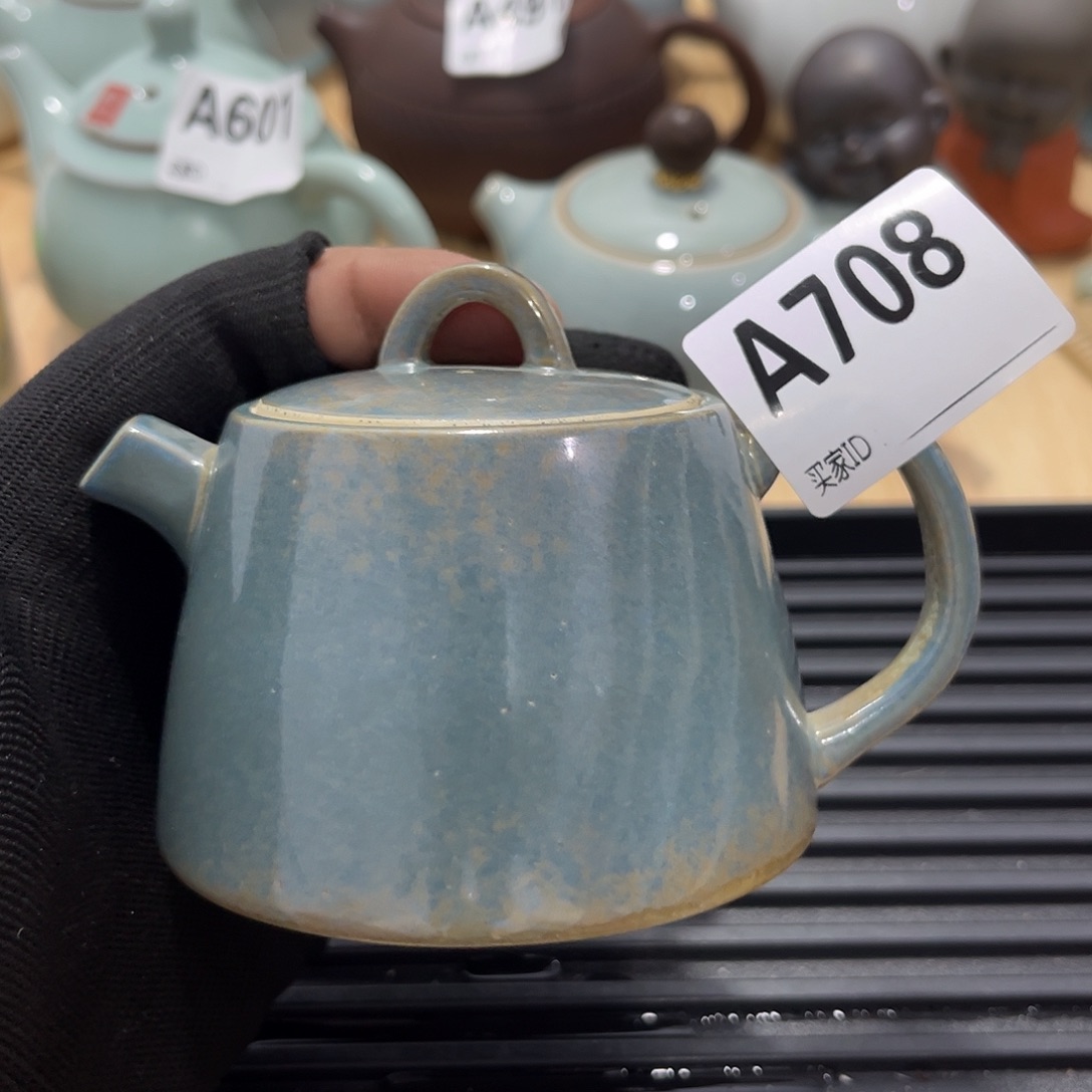 瓷片茶摆件工艺品摆件666