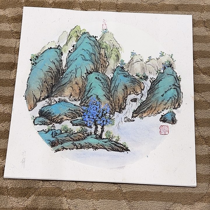 国画花鸟的翅膀和羽毛38.38