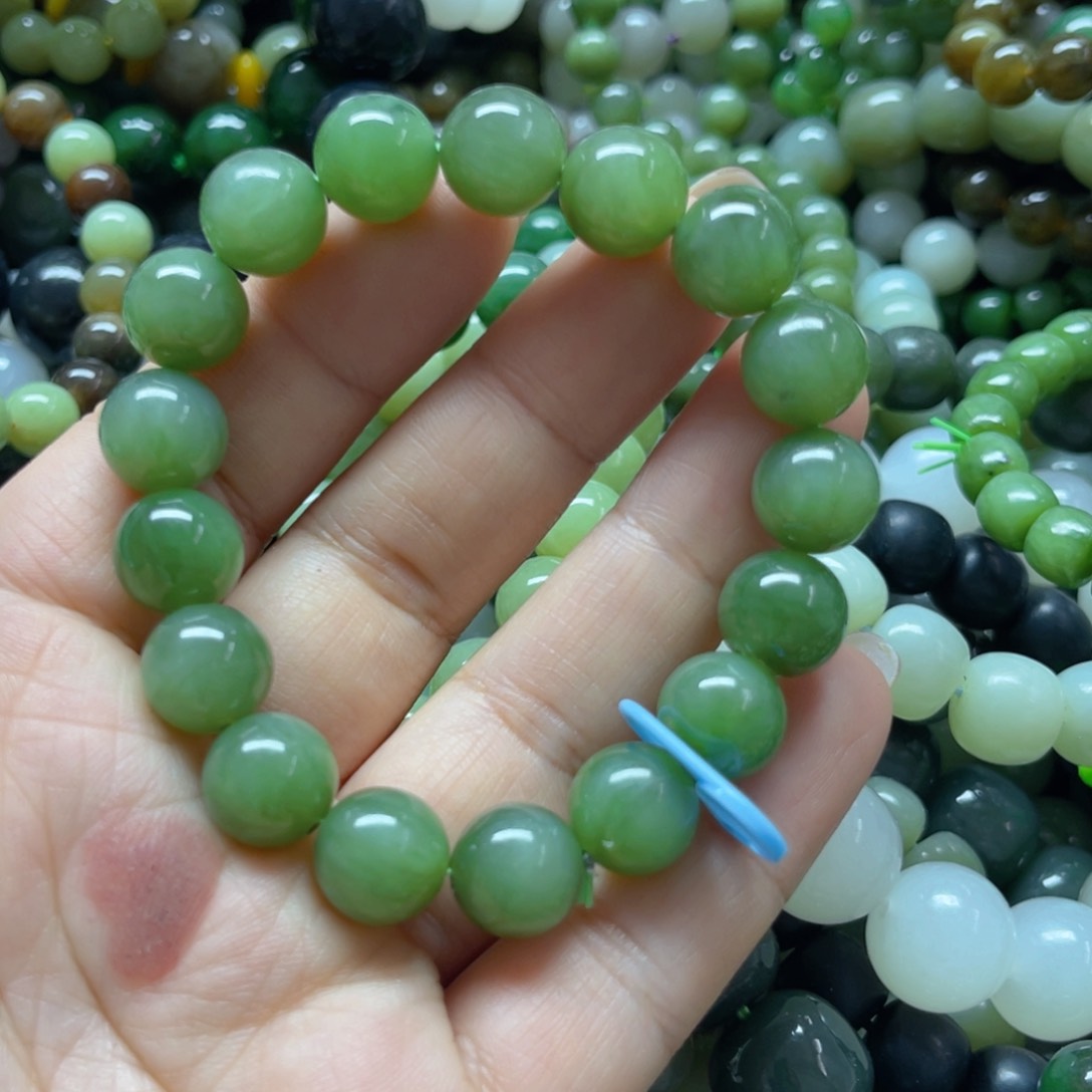 和田玉手链未镶嵌