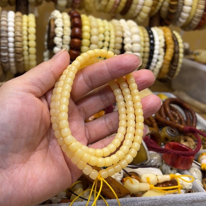 手串/手链驼骨直径6直切微倒角微瑕