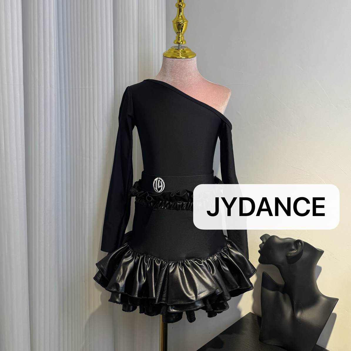 JYDANCE 少儿秋冬新品练习服拉丁舞套装