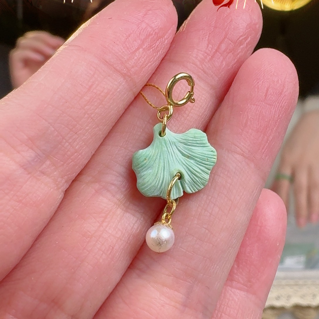 绿松石珠宝奇石18K金镶嵌