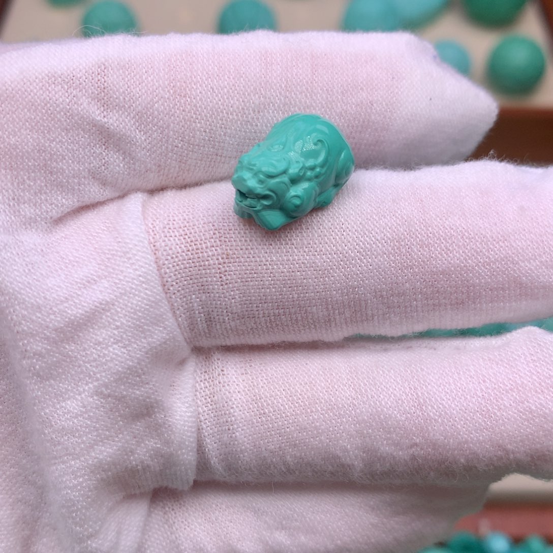 原生态散珠配珠貔貅卡10