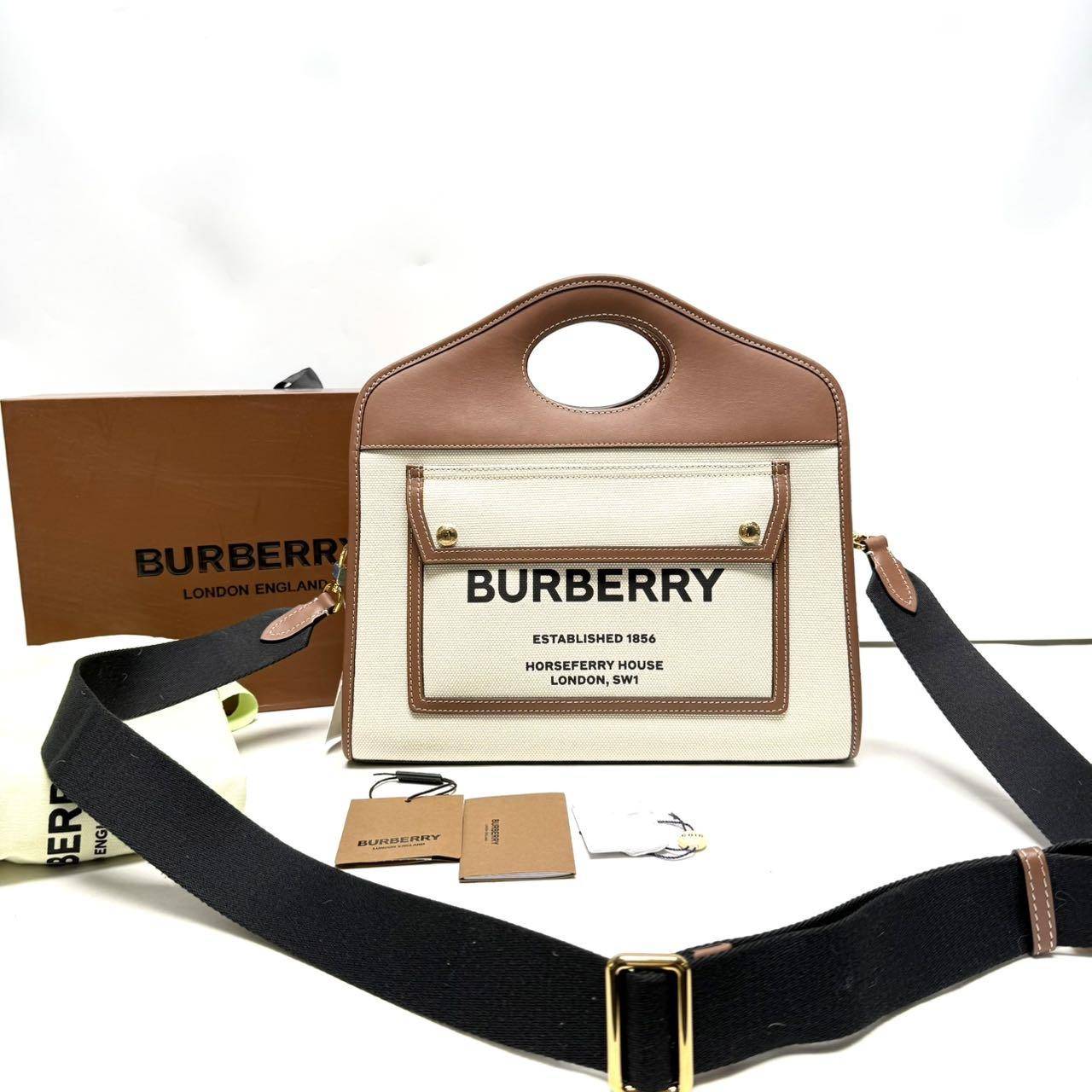 胖虎佳佳/博柏利/95新/公价0/箱包/两用包/31B2502140116