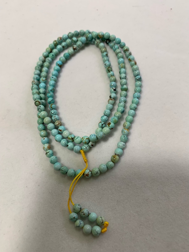 天然原矿绿松石多圈