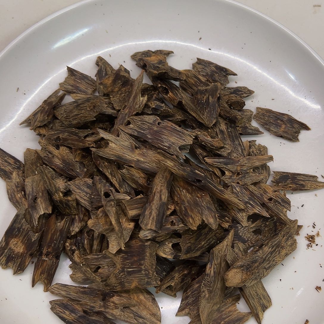 沉香沉香碎屑陆河高油块料50克