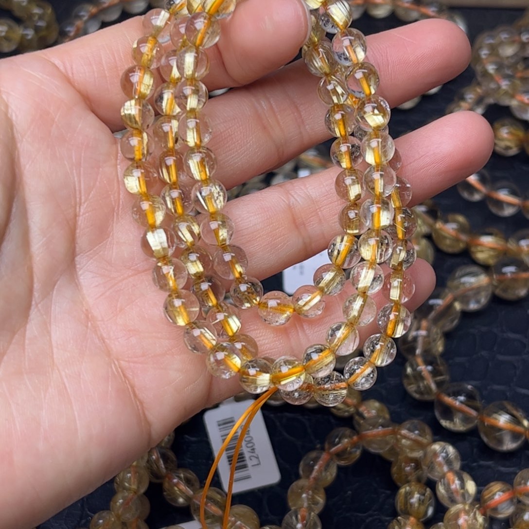 水晶手链未镶嵌天然