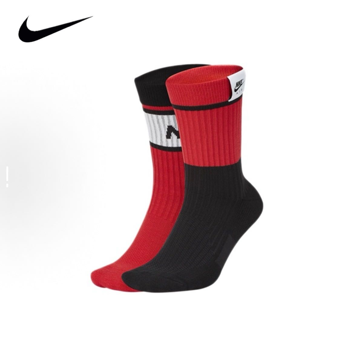 NIKE/耐克Air Snkr Sox运动缓震舒适中筒袜 男女同款 一双装