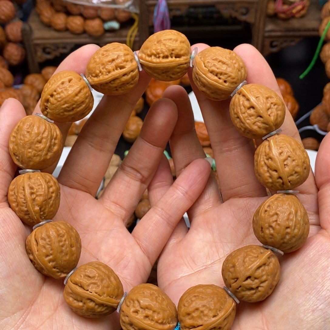 桃核手串小黄金蛙