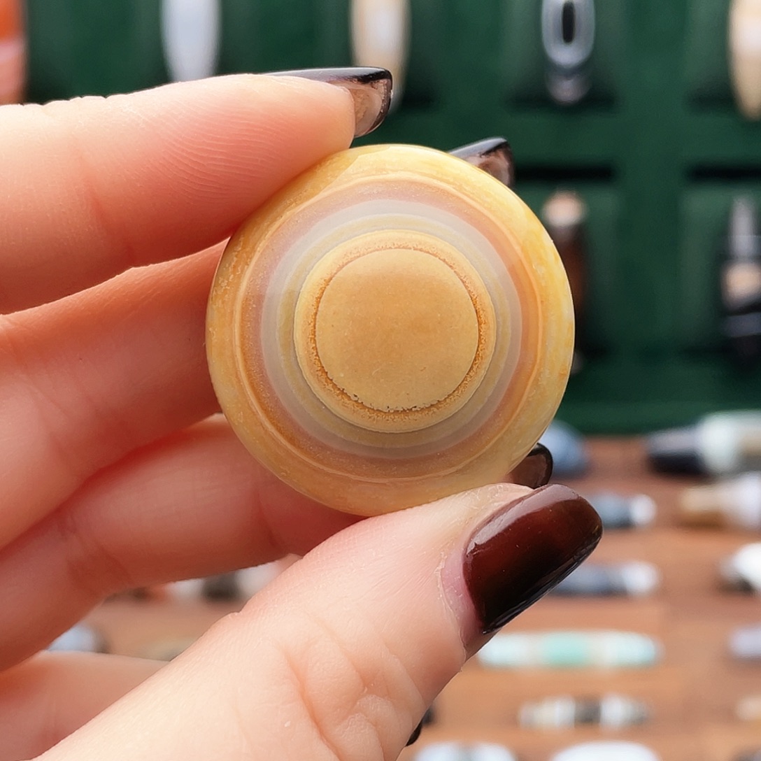 玛瑙/玉髓合金珠宝半成品