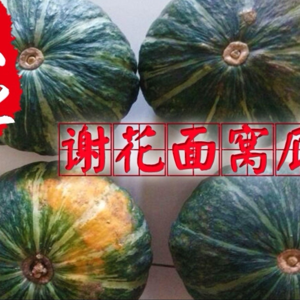 东北绿色面窝瓜3.3斤起包邮