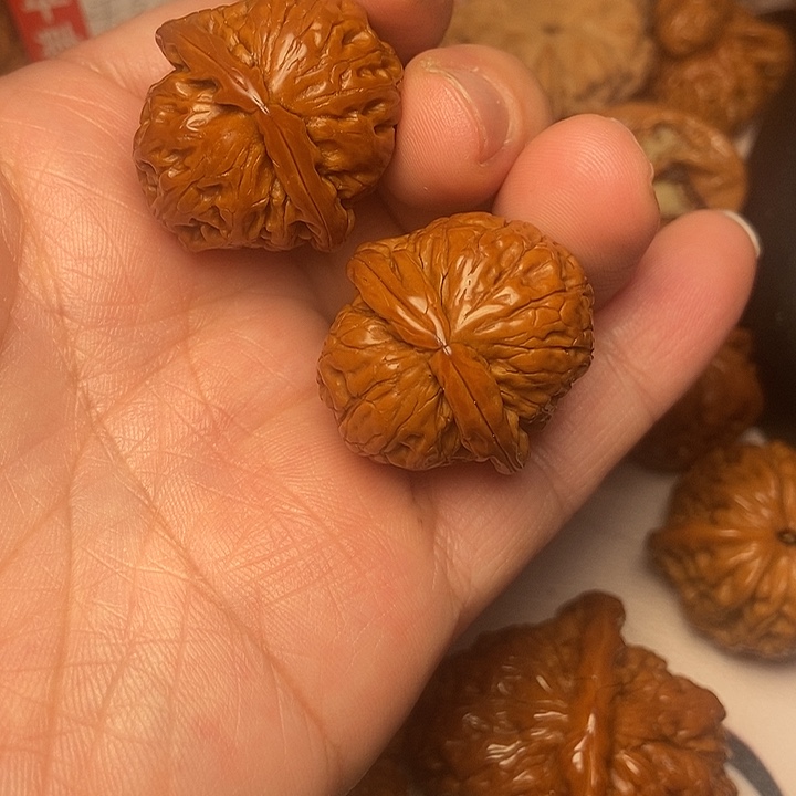 把件文玩核桃手捻28尺