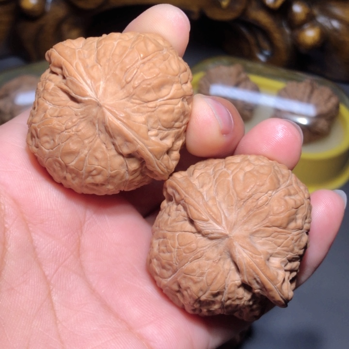 文玩核桃把件42南瓜