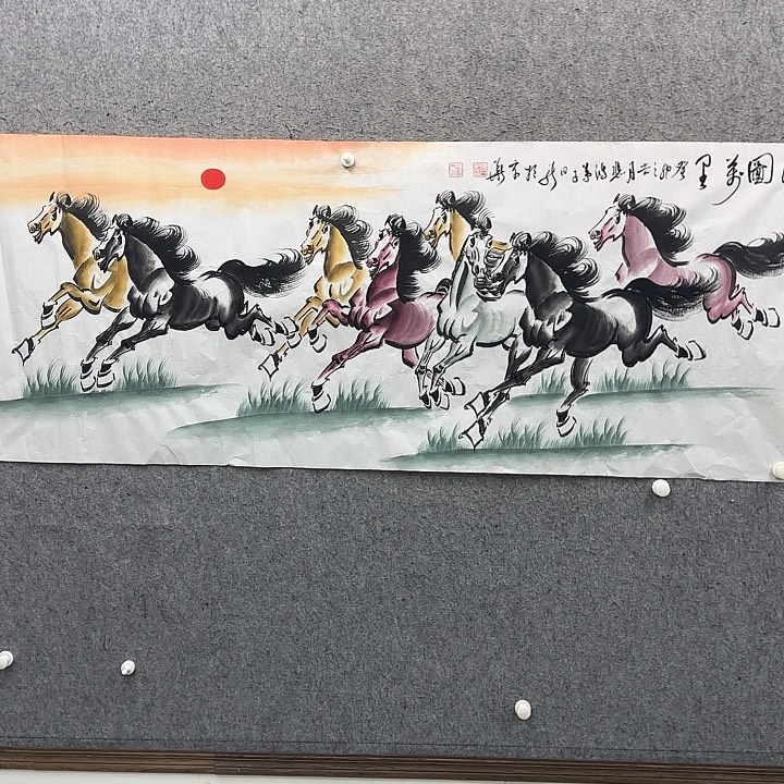 书法作品多次参加