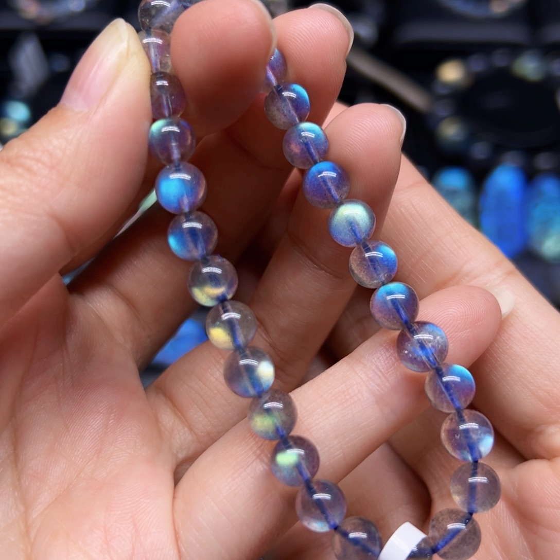 未镶嵌手链长石7左右